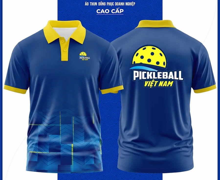 Địa chỉ may in áo đồng phục Pickleball Vinh Nghệ An